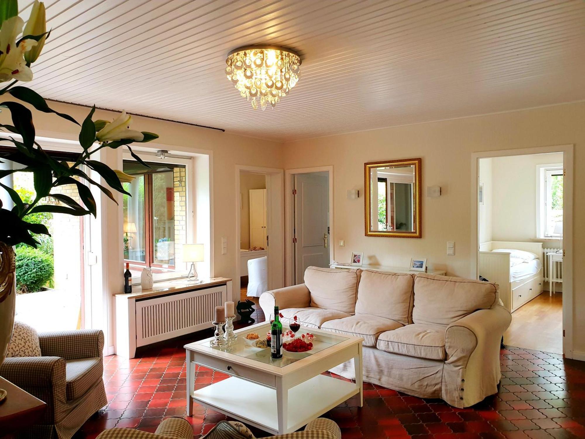 Fewo1846 - Villa Westerallee - Bungalow Mit Drei Schlafzimmern Und Garten فلنسبورغ المظهر الخارجي الصورة